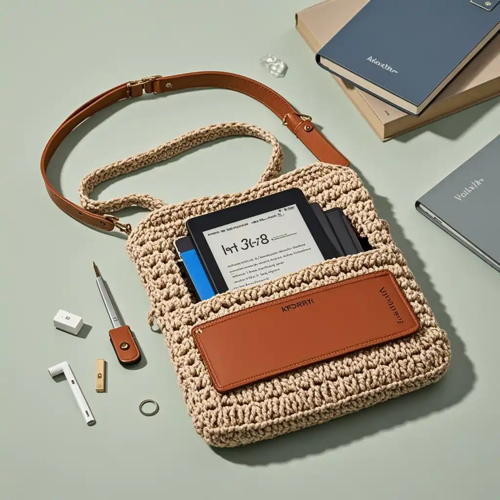Werden gehäkelte Taschen für den Paperwhite die Zukunft sein?