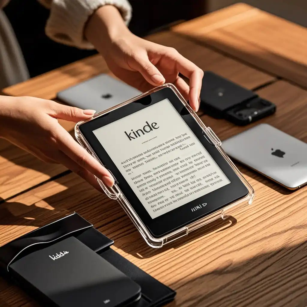 The Clear Kindle Case with Cover for 11th Generation Kindle