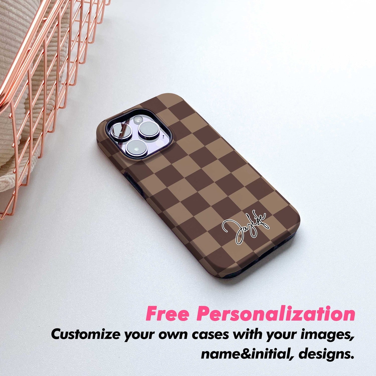 Retro Checkered - iPhone Case - Joylife Case