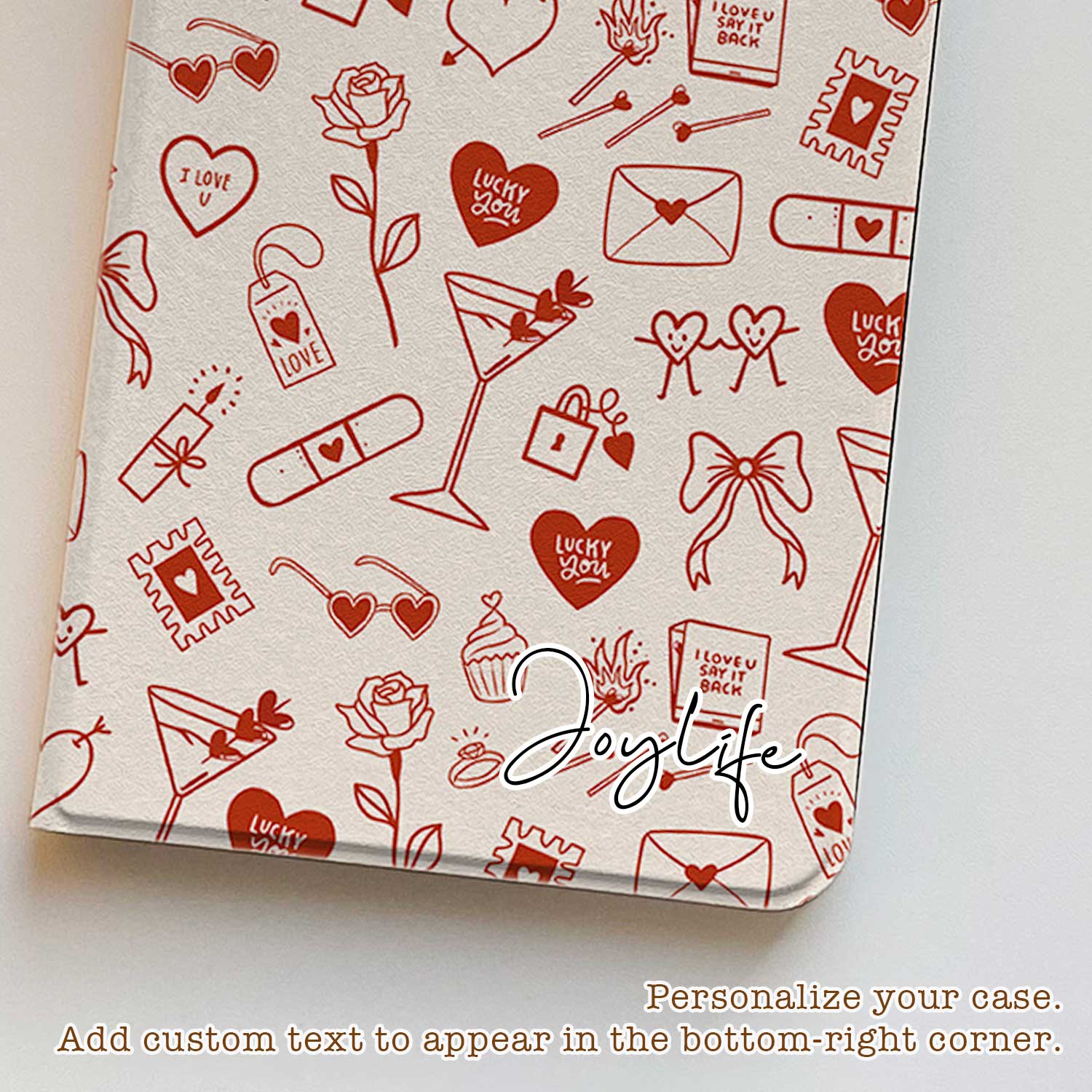 Little Love Things - iPad Case - Cream - Joylife Case