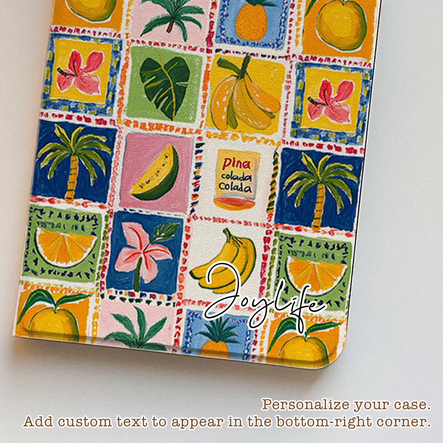 Fruit Fiesta Checkered - iPad Case - Joylife Case