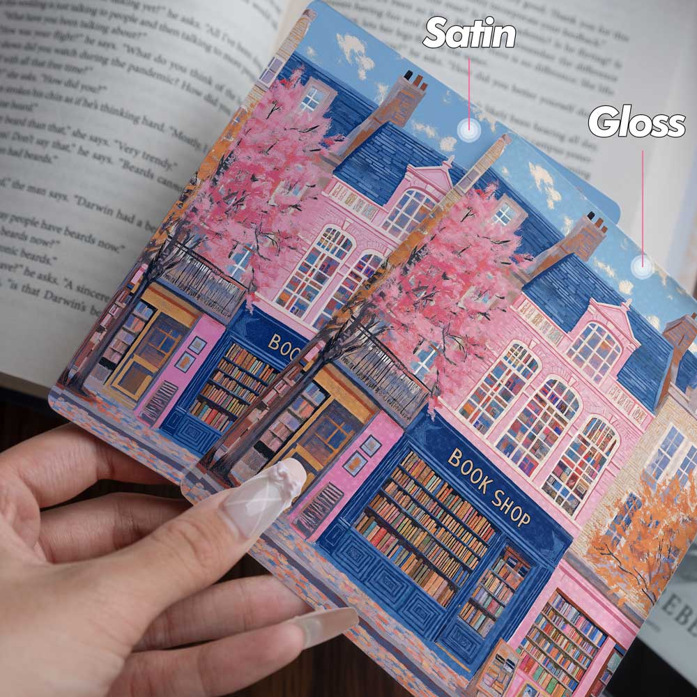 Book Shop Escapes - Kindle Clear Case Insert - Joylife Case