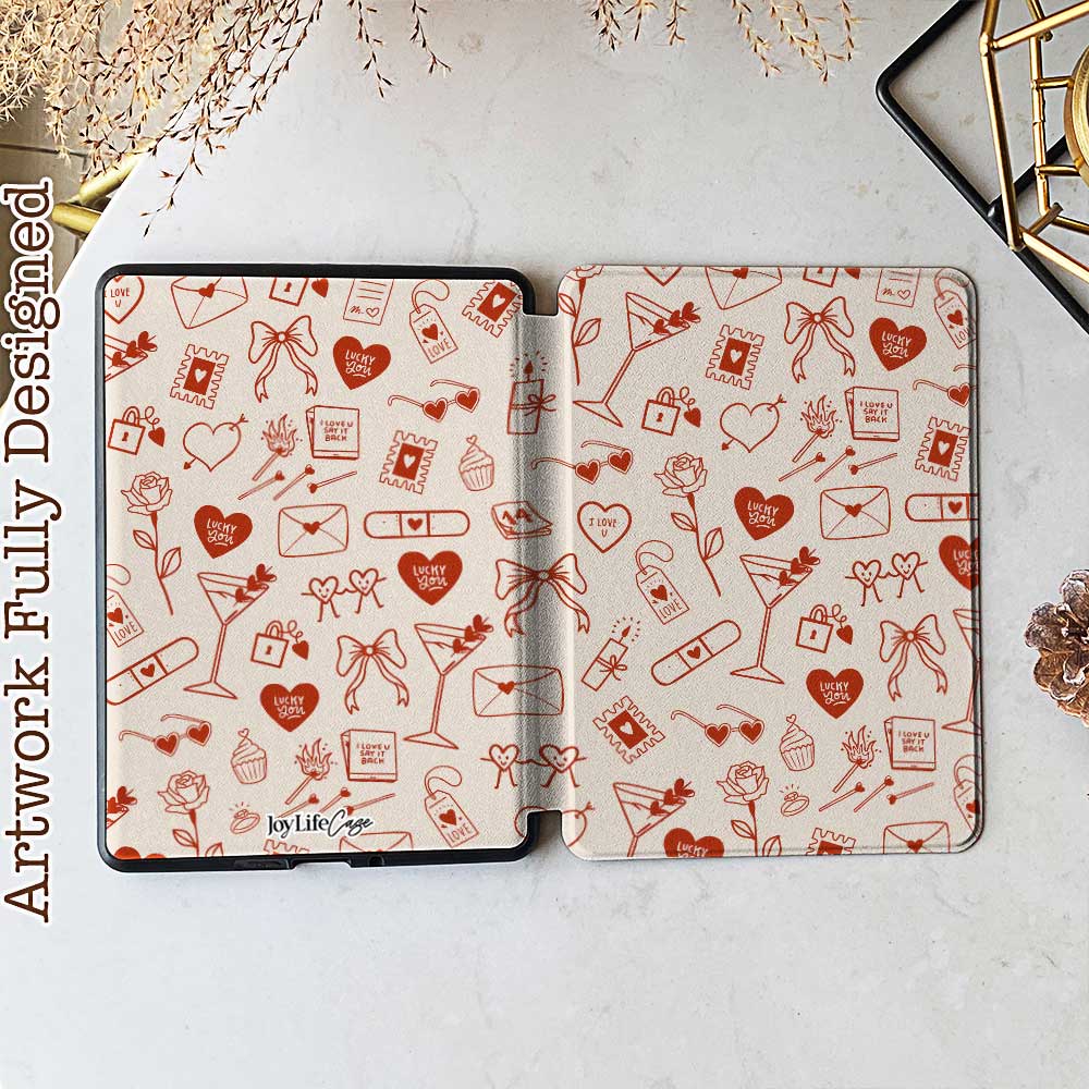 Little Love Things - Kindle Case - Cream - Joylife Case