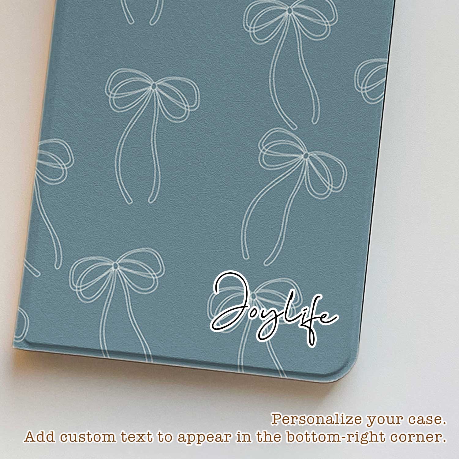 Sketch Bowtie Blue - iPad Case - Joylife Case