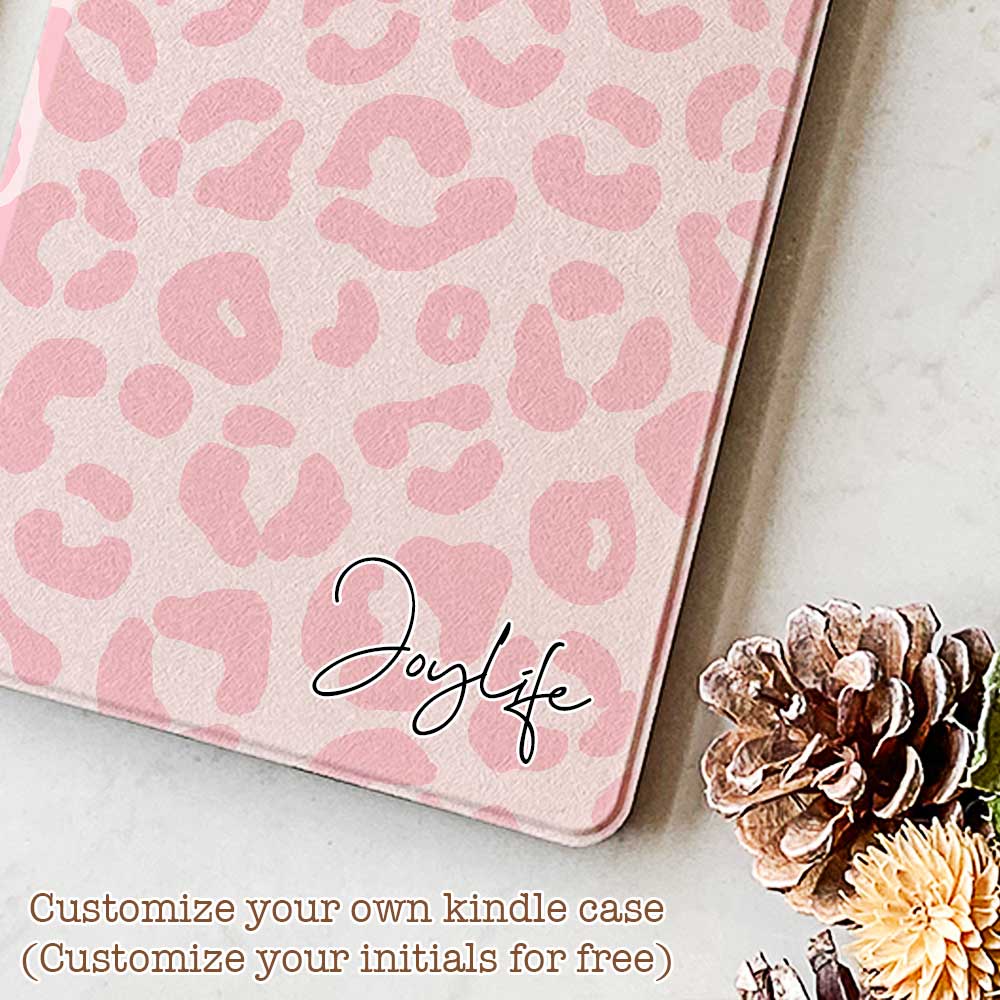 Leopard Kiss - Kindle Case - Pink - Joylife Case