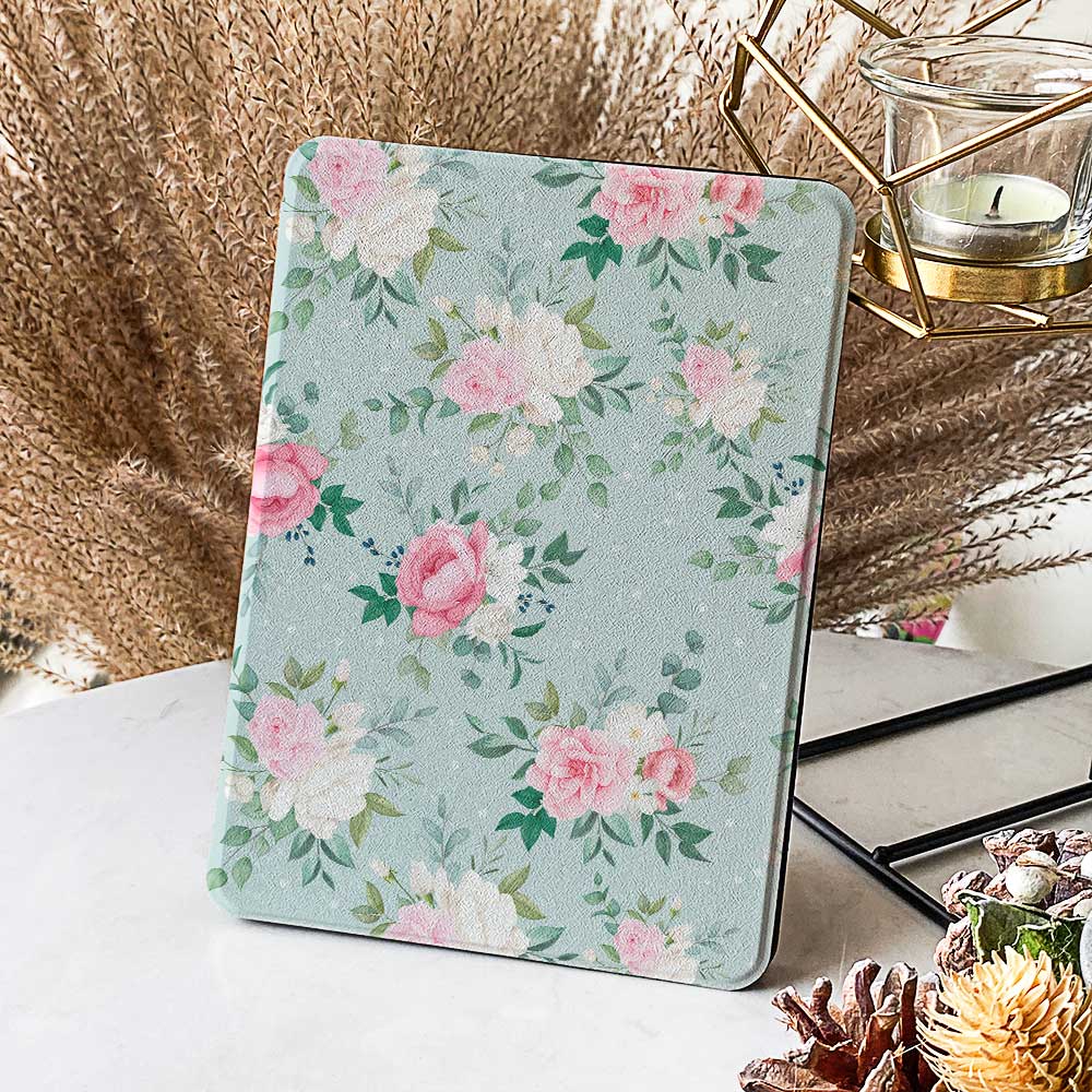 Minty Rose - Kindle Case - Joylife Case