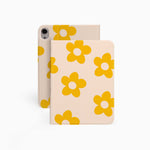 Yellow Floral Simple - iPad Case - Joylife Case