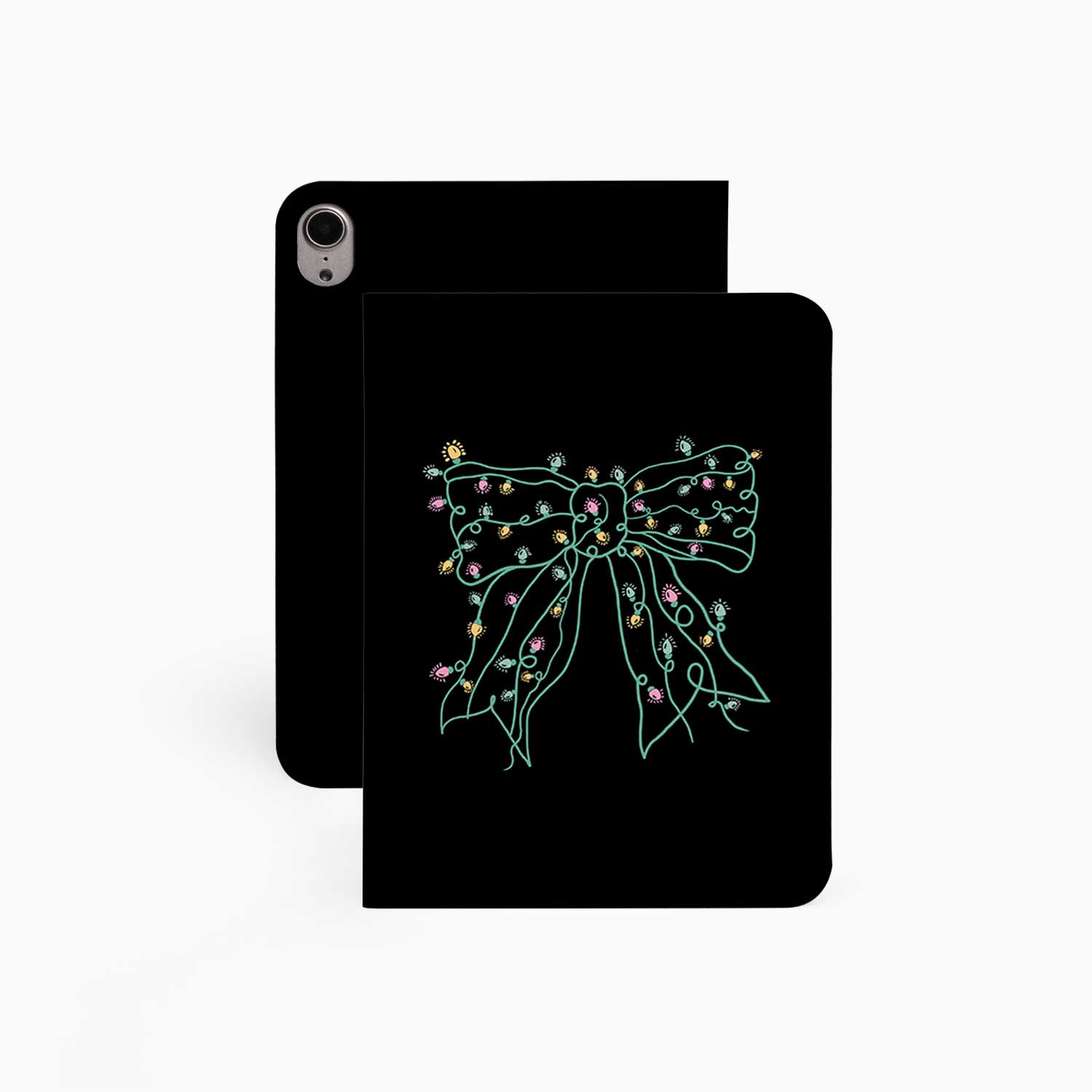 Neon Bow Black - iPad Case - Joylife Case