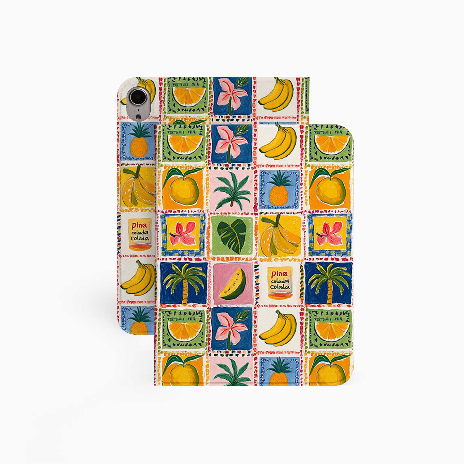 Fruit Fiesta Checkered - iPad Case - Joylife Case