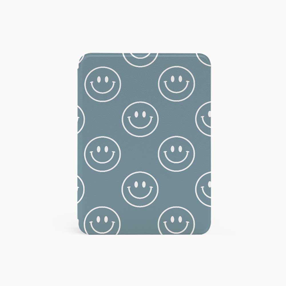 Smiley Cover Blue- Kindle Case - Joylife Case