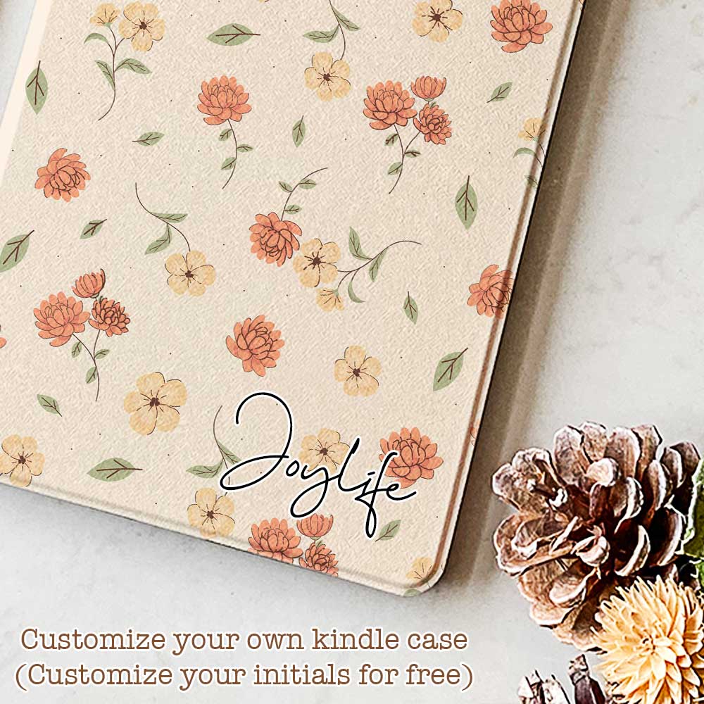 Petite Floral Art - Kindle Case - Joylife Case