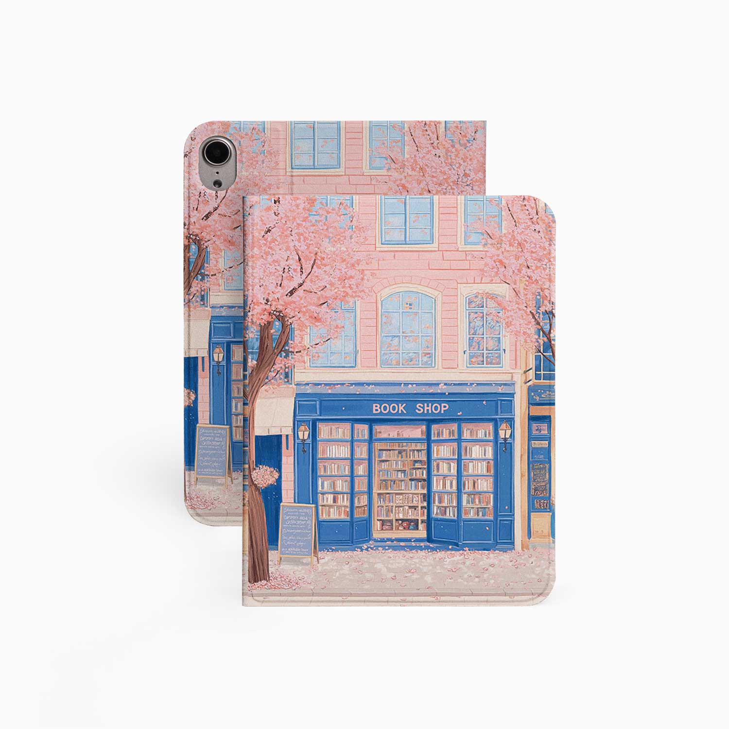 Cherry Blossom Bookshop - iPad Case - Joylife Case