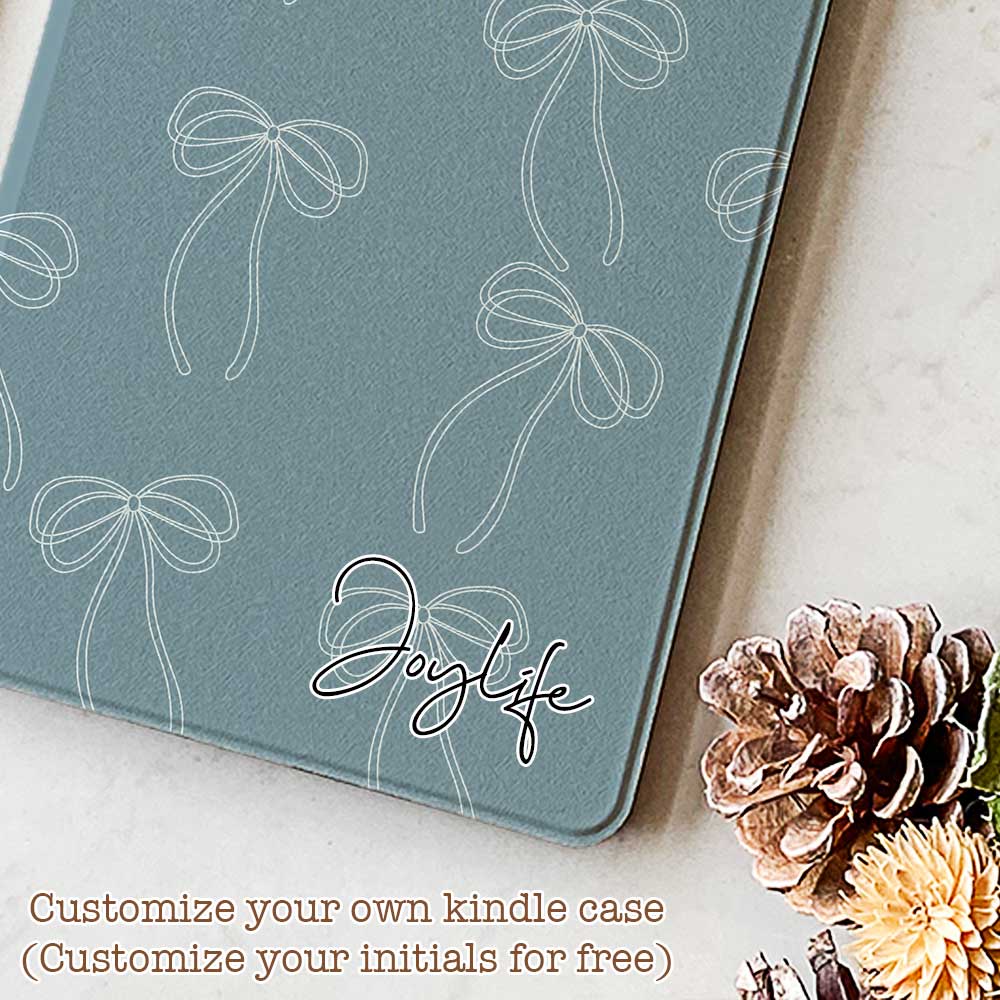 Sketch Bowtie Blue - Kindle Case - Joylife Case