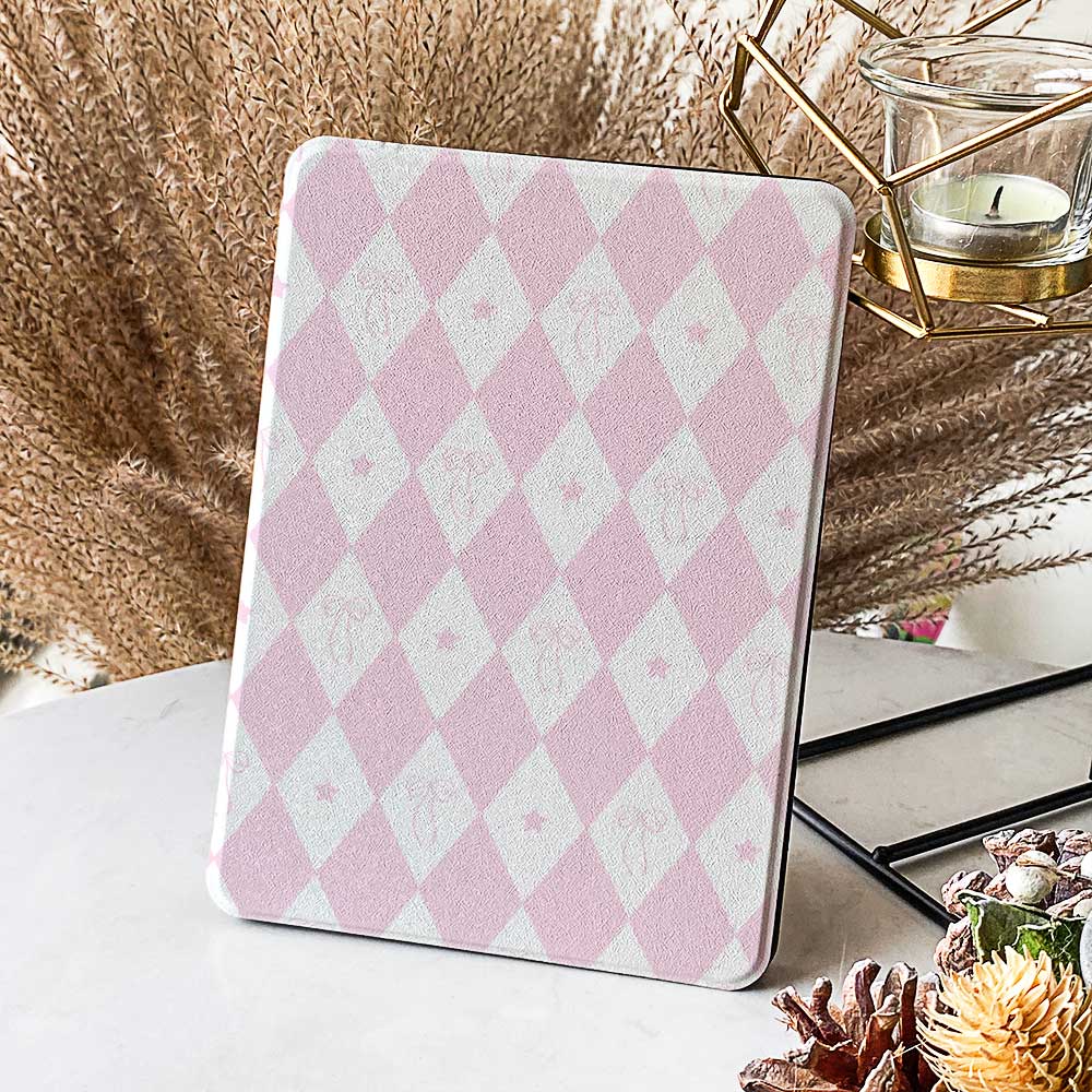 Pink Harlequin - Kindle Case - Joylife Case