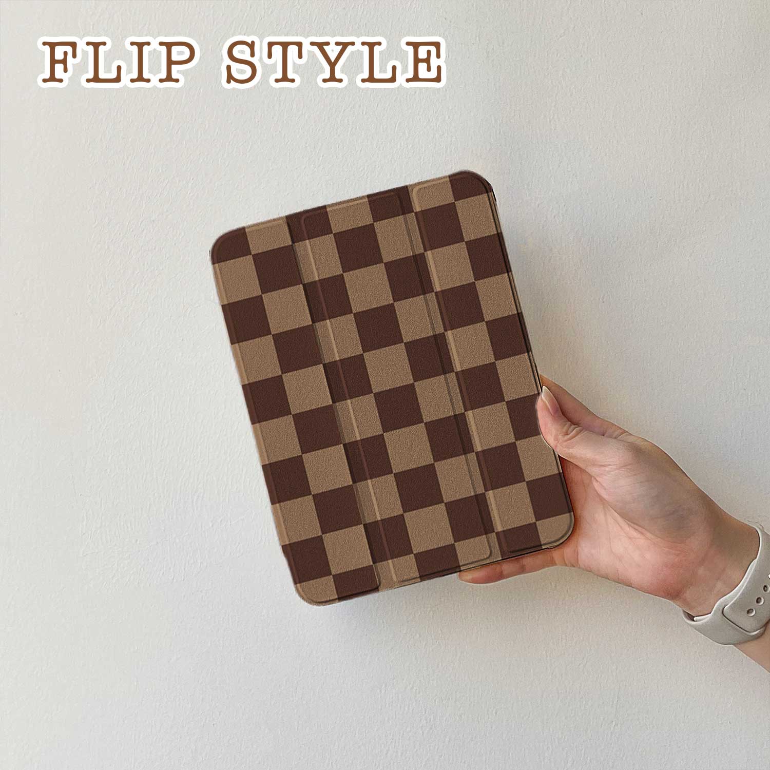 Retro Checkered - iPad Case - Joylife Case