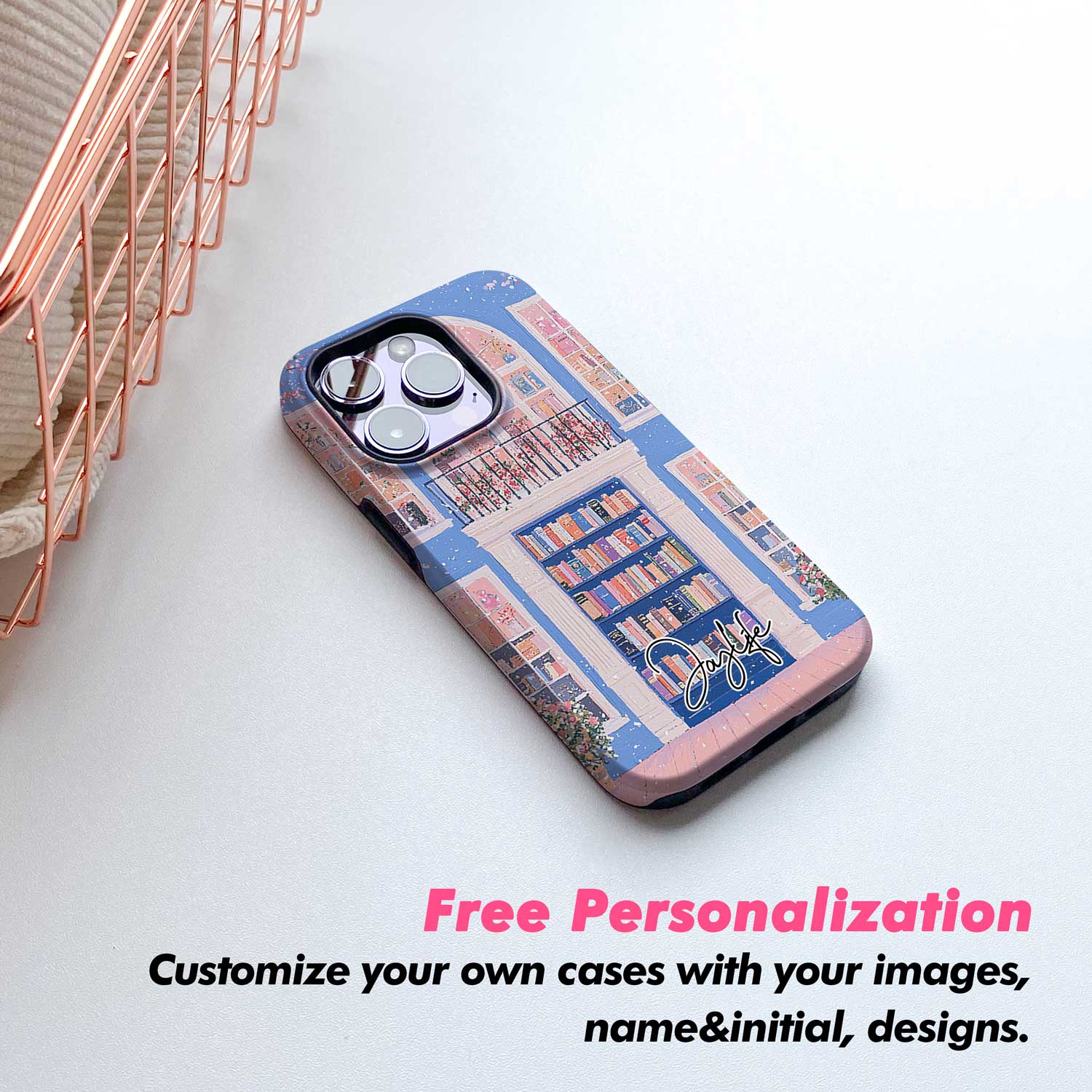 Blossom Balcony Bookshop - Phone Case - Joylife Case