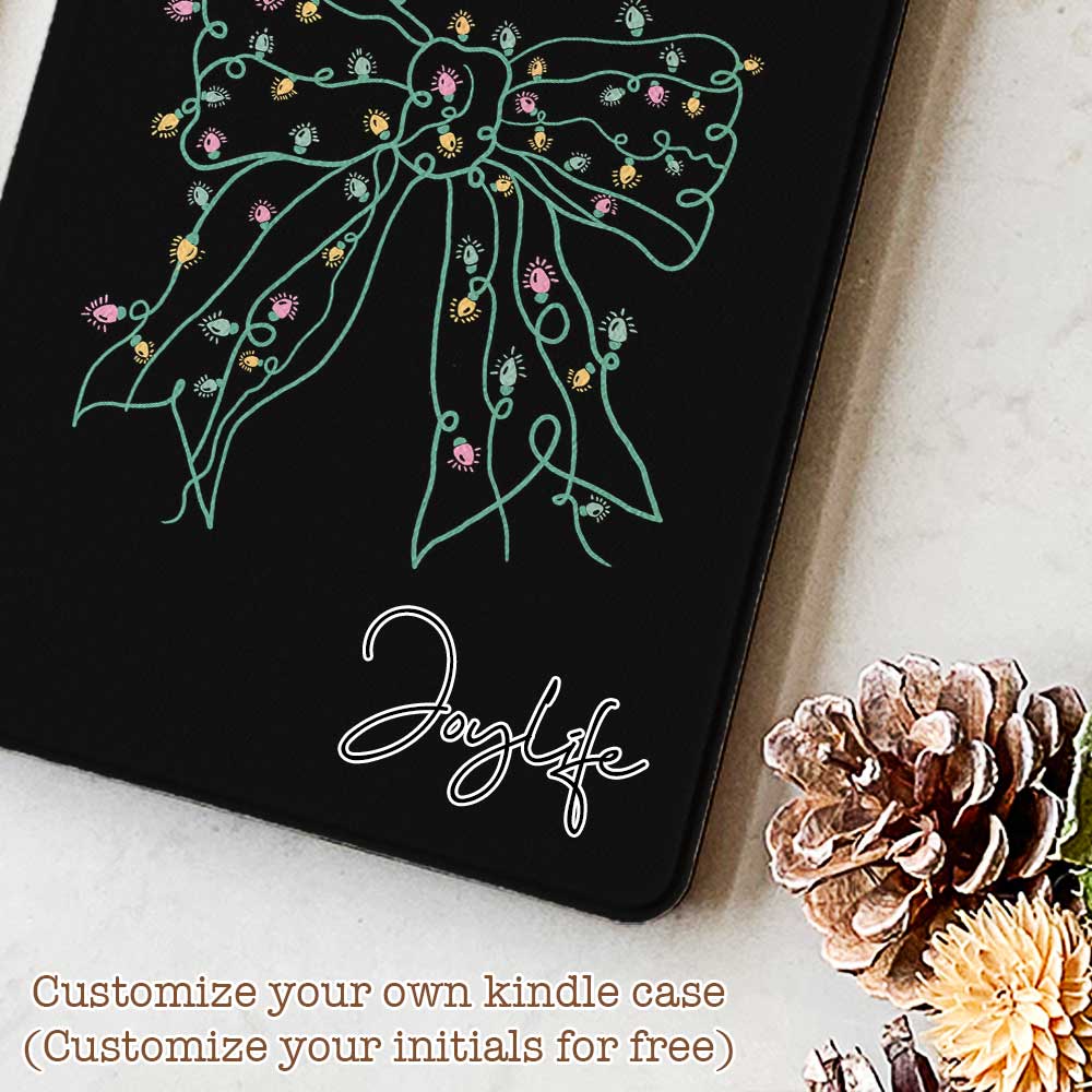 Neon Bow Black - Kindle Case - Joylife Case