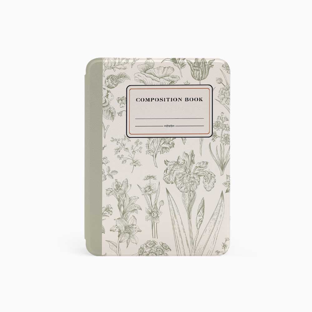 Green Floral - Kindle Case - Joylife Case