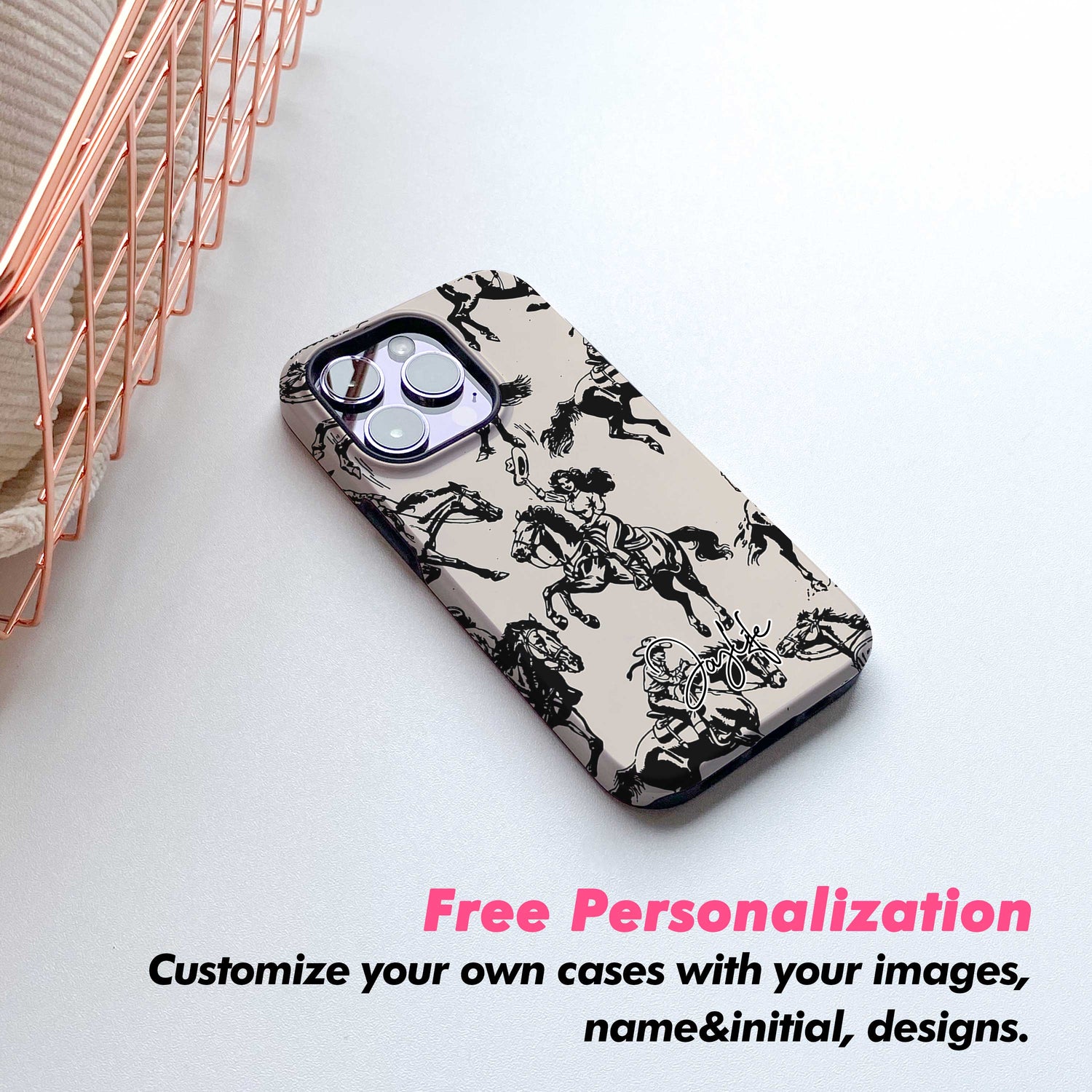 Retro Cowgirl -  iPhone Case - Joylife Case