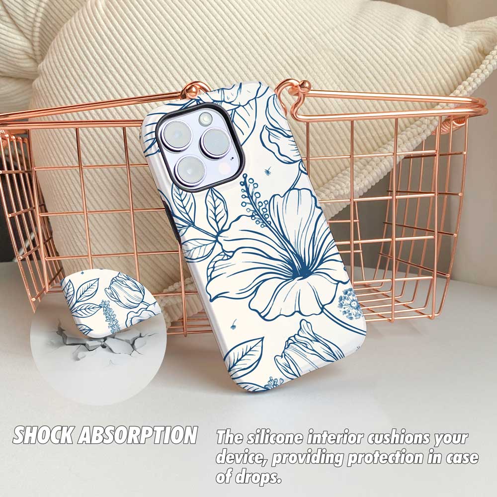Blueberry Blossom - iPhone Case - Joylife Case