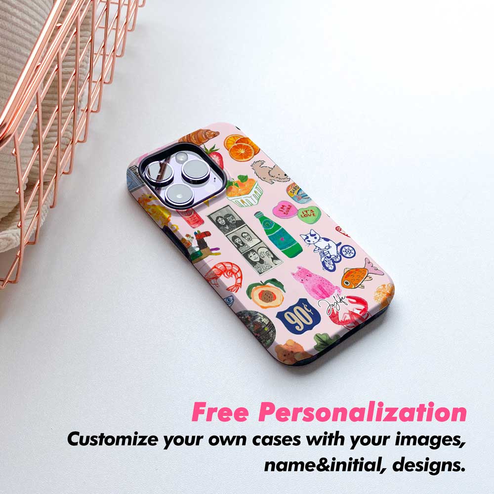 Eclectic Collage - iPhone Case