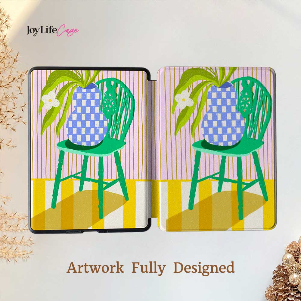 Green chair - Kindle Case - Joylife Case