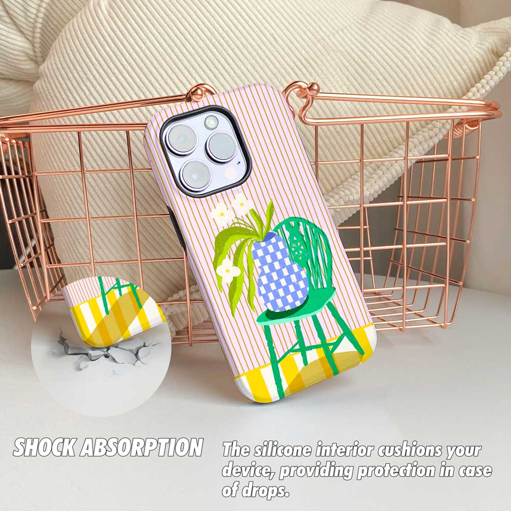Green chair - iPhone Case - Joylife Case