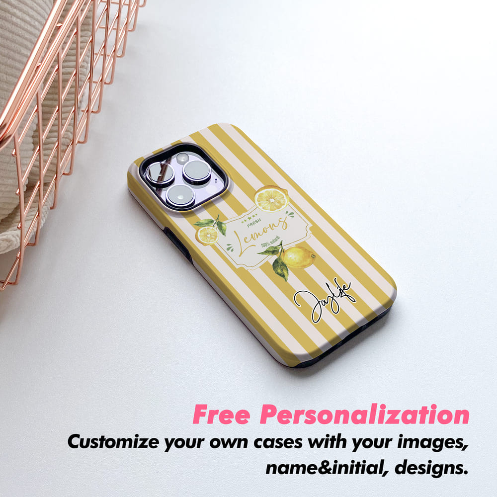 Lemon Sunrise - iPhone Case