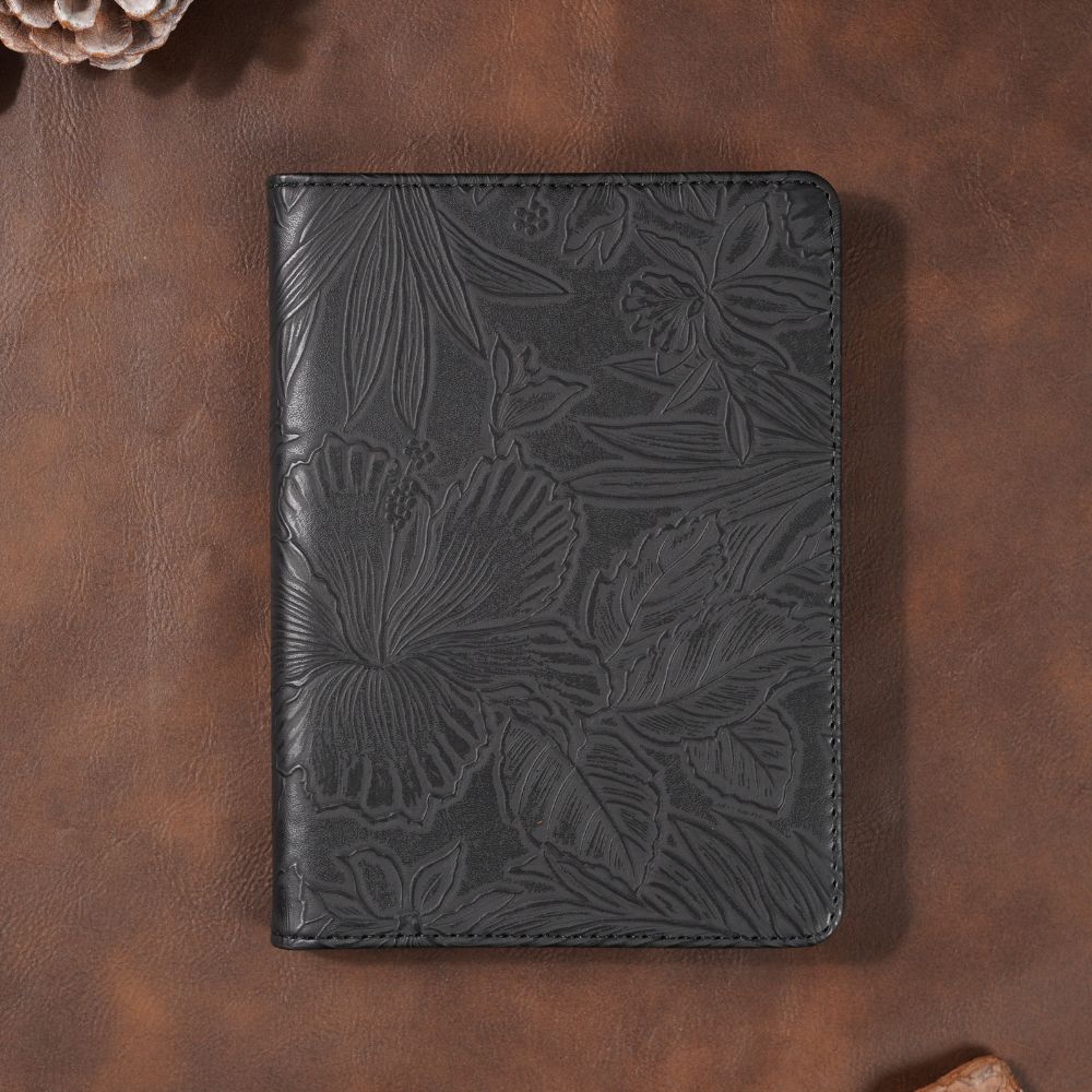 Midnight Flora | Leather Kindle Case