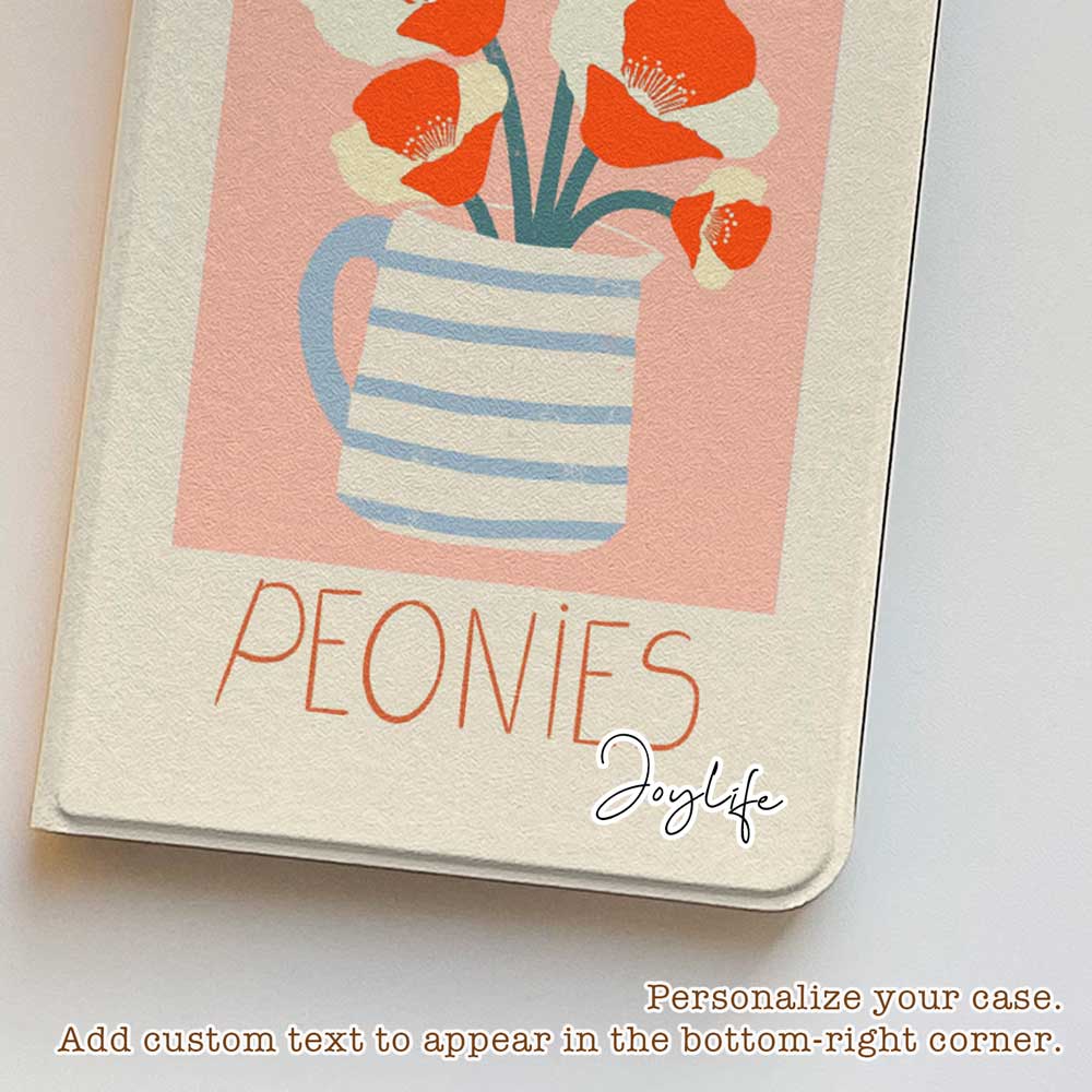Peonies - iPad Case - Joylife Case
