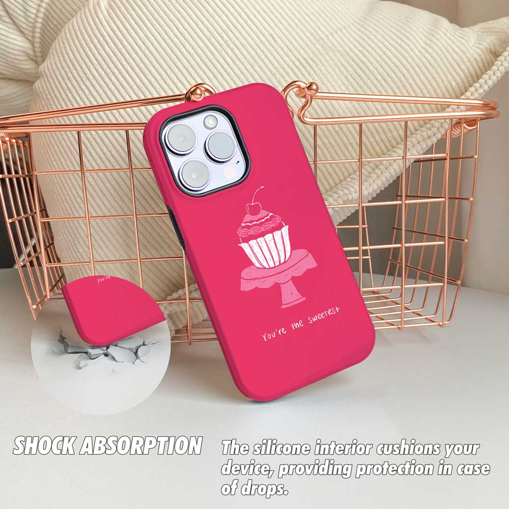 Pink Cupcake - iPhone Case - Joylife Case