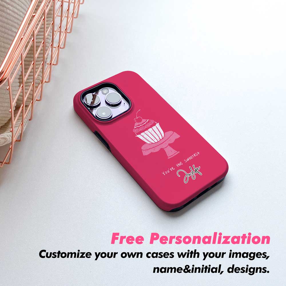 Pink Cupcake - iPhone Case - Joylife Case