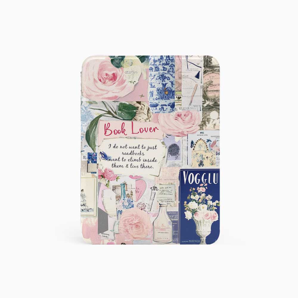 The Leather Kindle Case Rose Collage is ideal for Kindle users who want to combine a stylish, floral design with strong, long-lasting protection for their device.