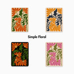 Simple Floral - Kindle Clear Case Insert - Joylife Case