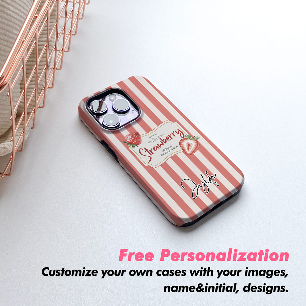 Strawberry Bliss - iPhone Case