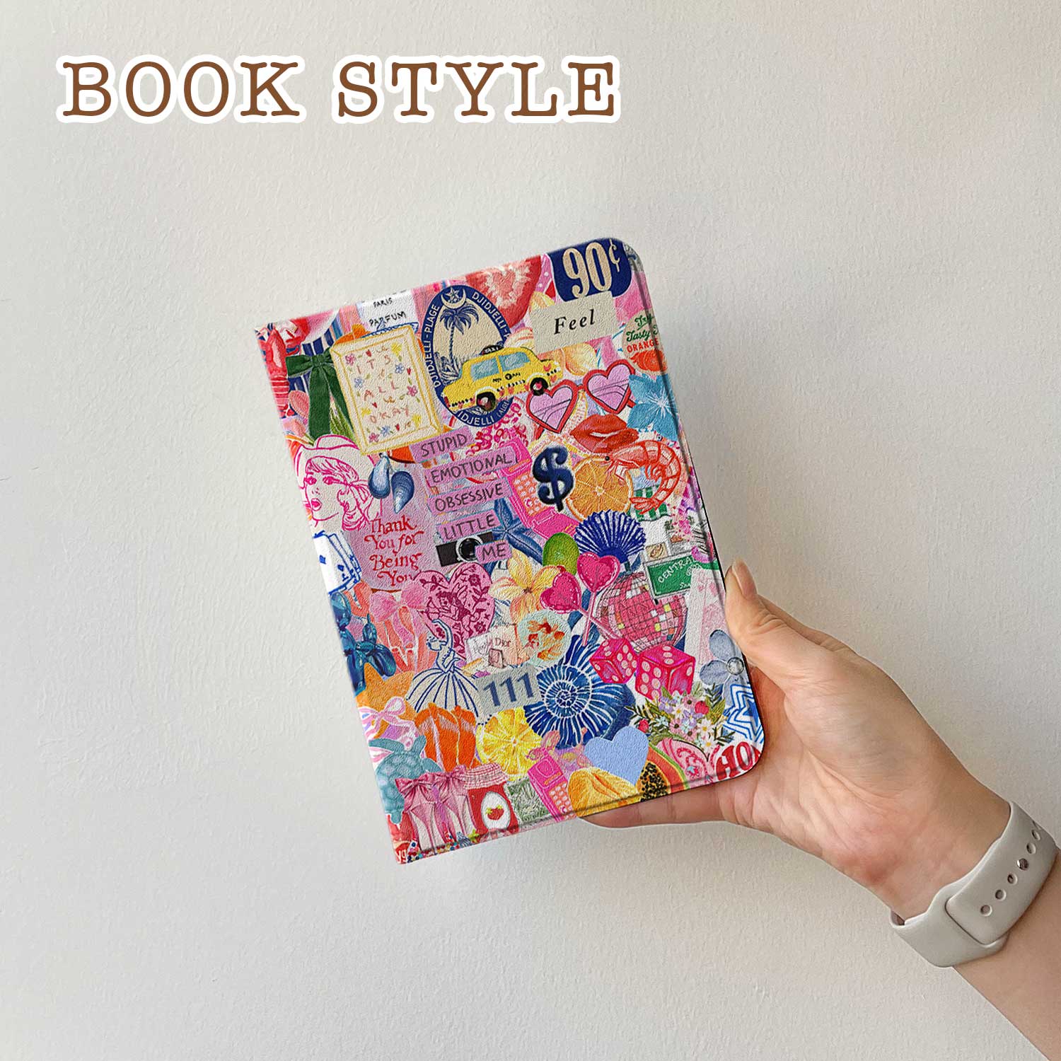 Vivid Collage - iPad Case - Joylife Case