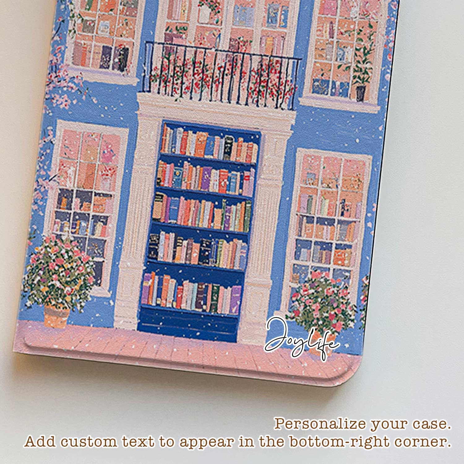 Blossom Balcony Bookshop - iPad Case - Joylife Case