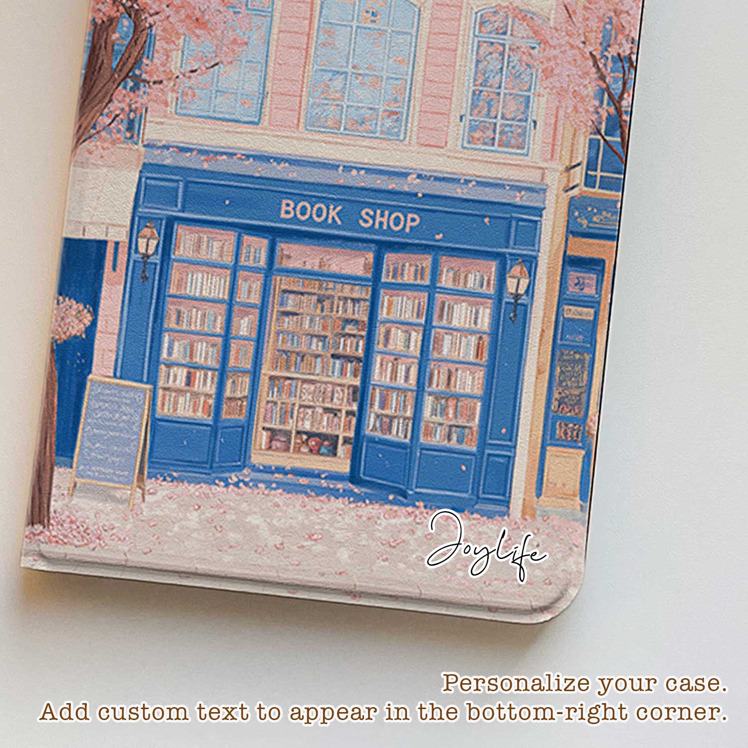 Cherry Blossom Bookshop - iPad Case - Joylife Case