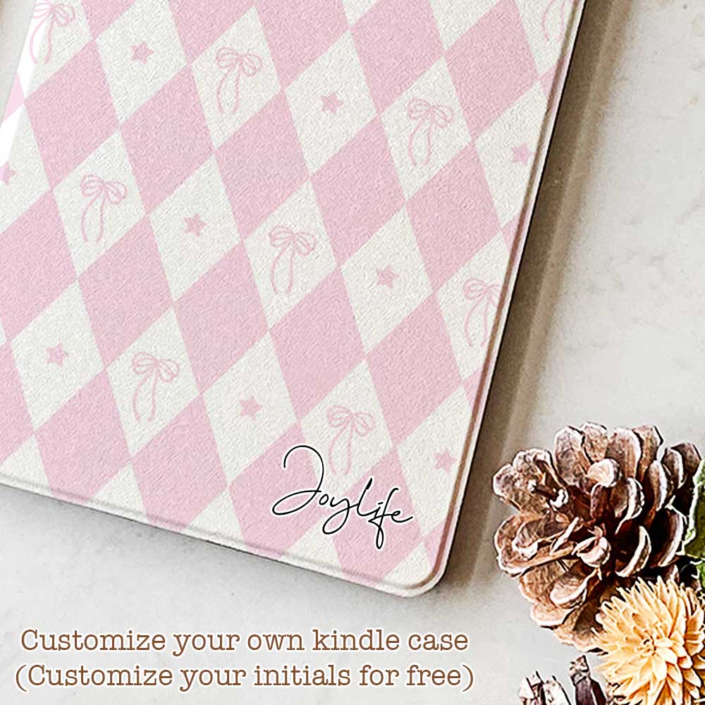 Pink Harlequin - Kindle Case - Joylife Case