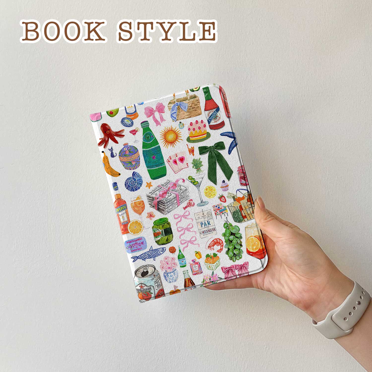 Vibrant Collage - iPad Case - Joylife Case