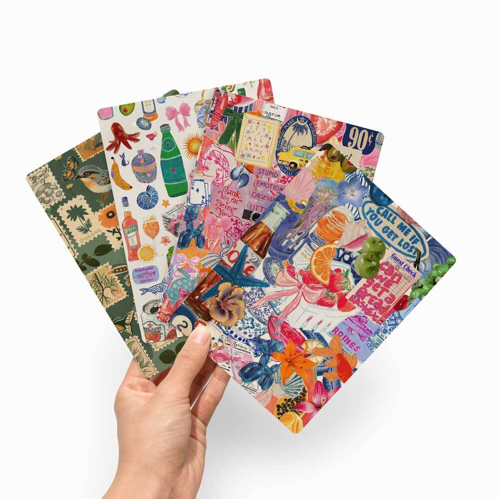 Vintage Collage - Kindle Clear Case Insert - Joylife Case