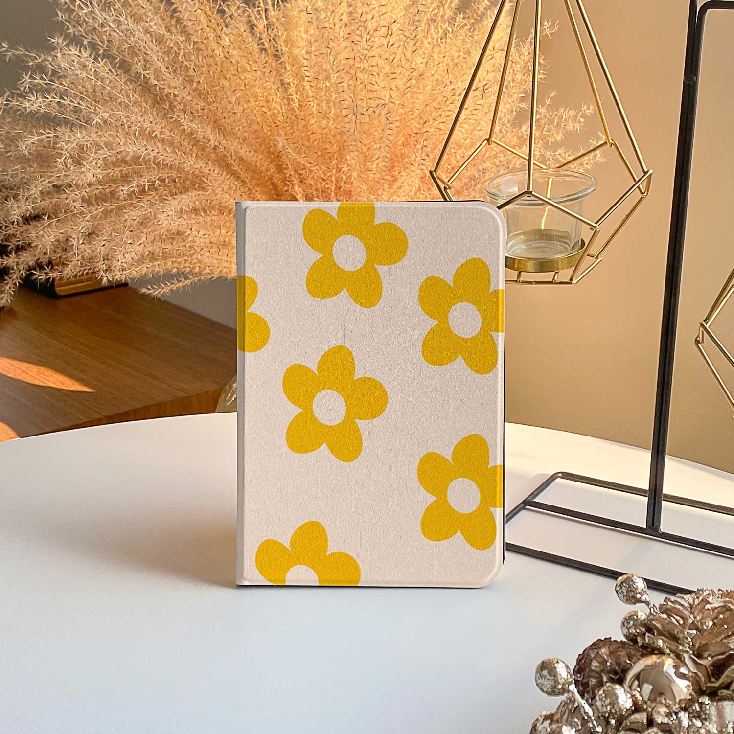 Yellow Floral Simple - iPad Case - Joylife Case