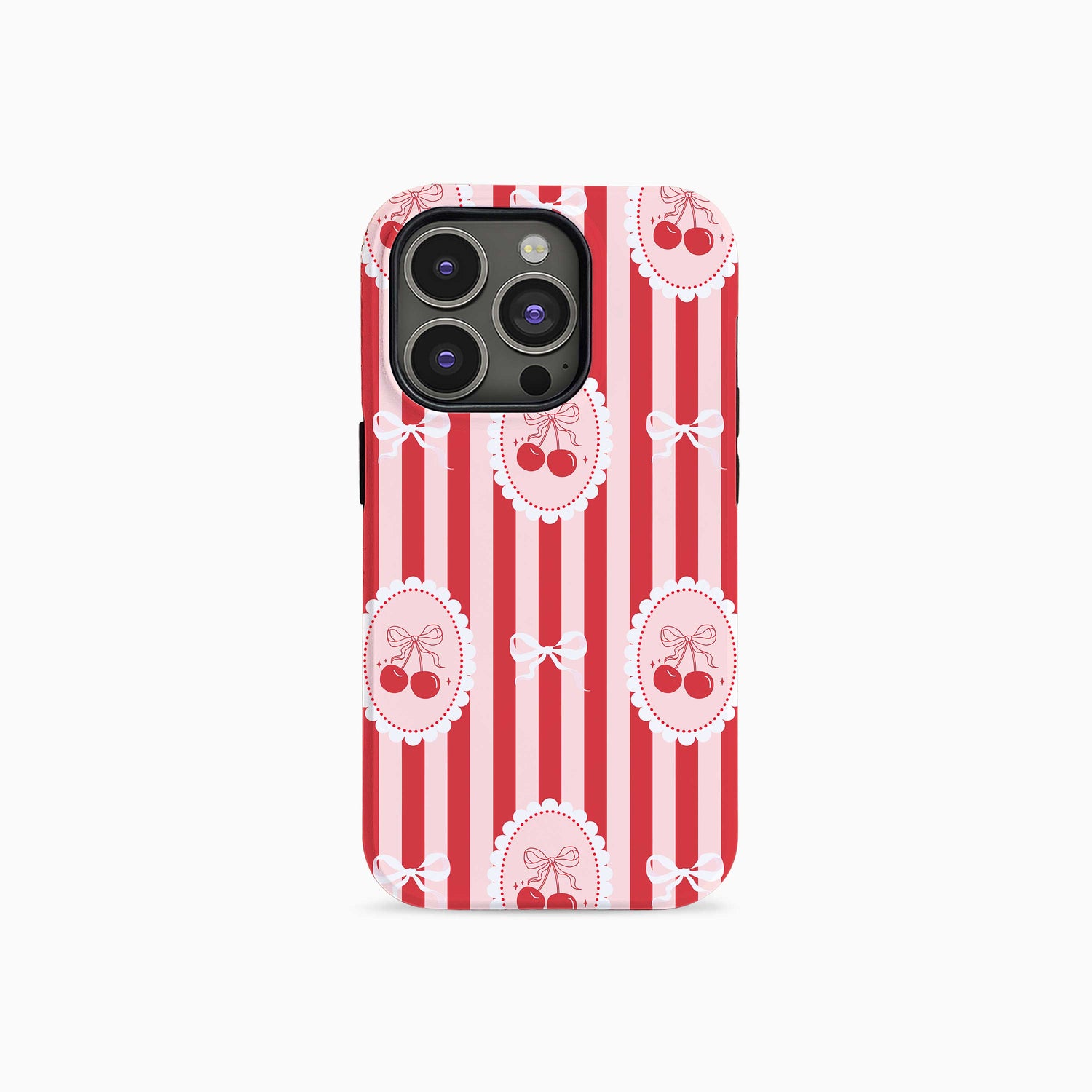Cherry Stripe - Phone Case - Joylife Case