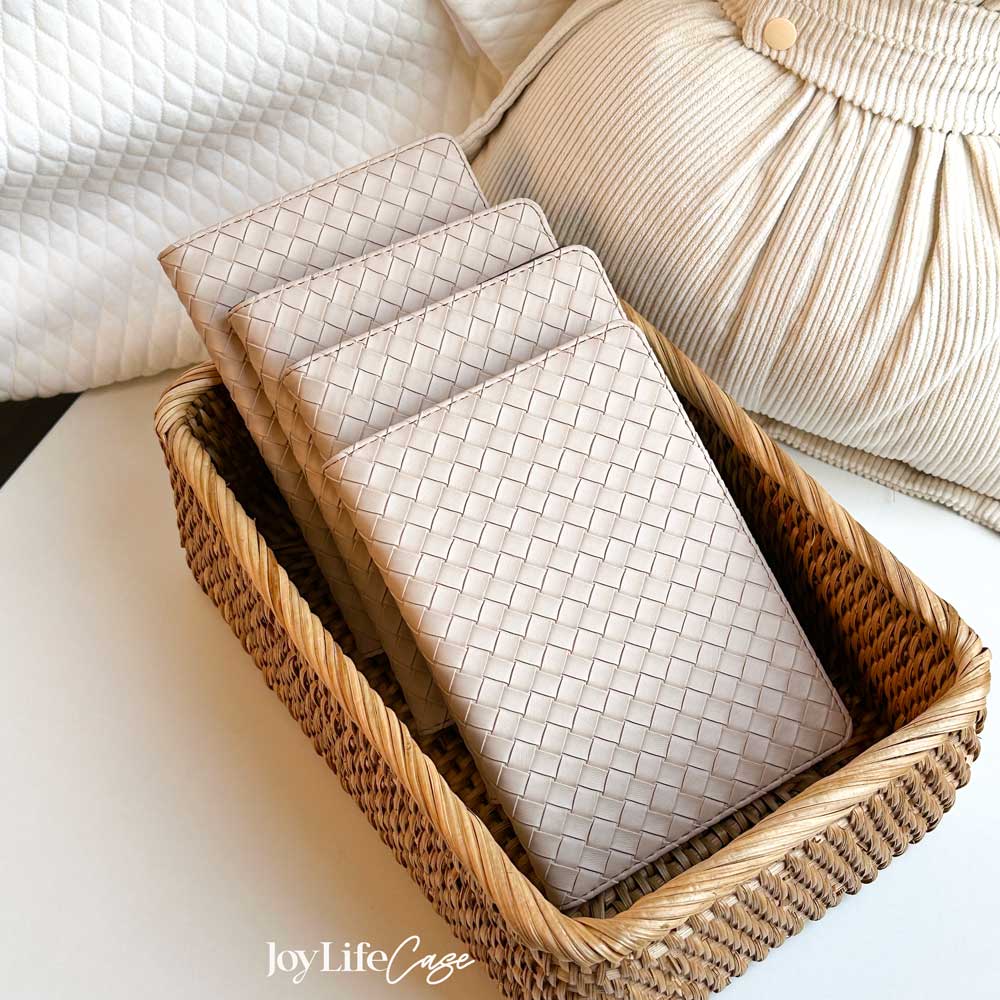 Cream weave - Kindle Case (PU leather)