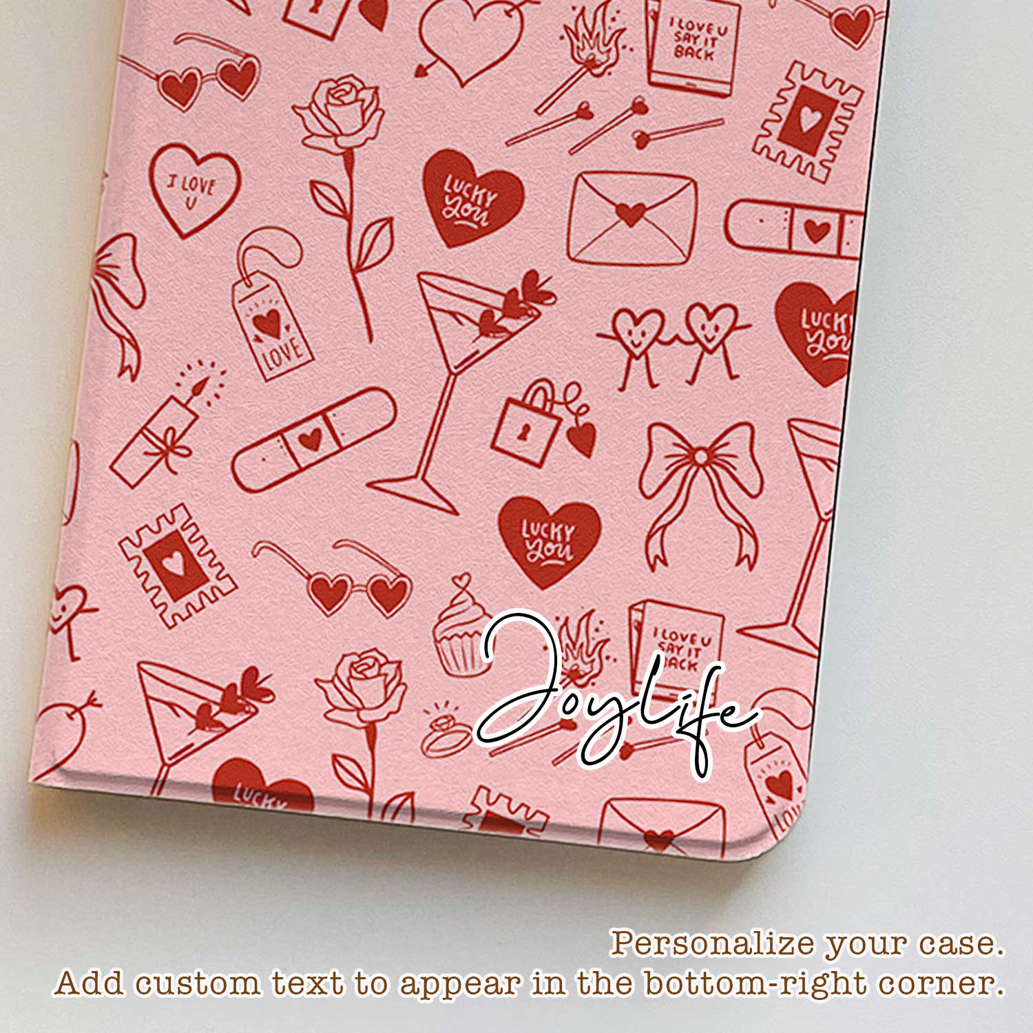 Little Love Things - iPad Case - Pink - Joylife Case