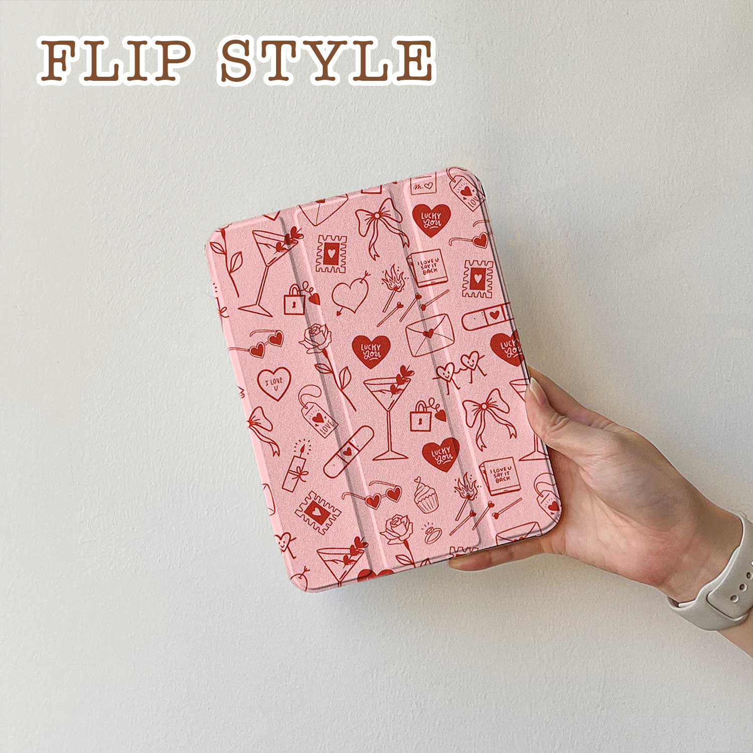 Little Love Things - iPad Case - Pink - Joylife Case