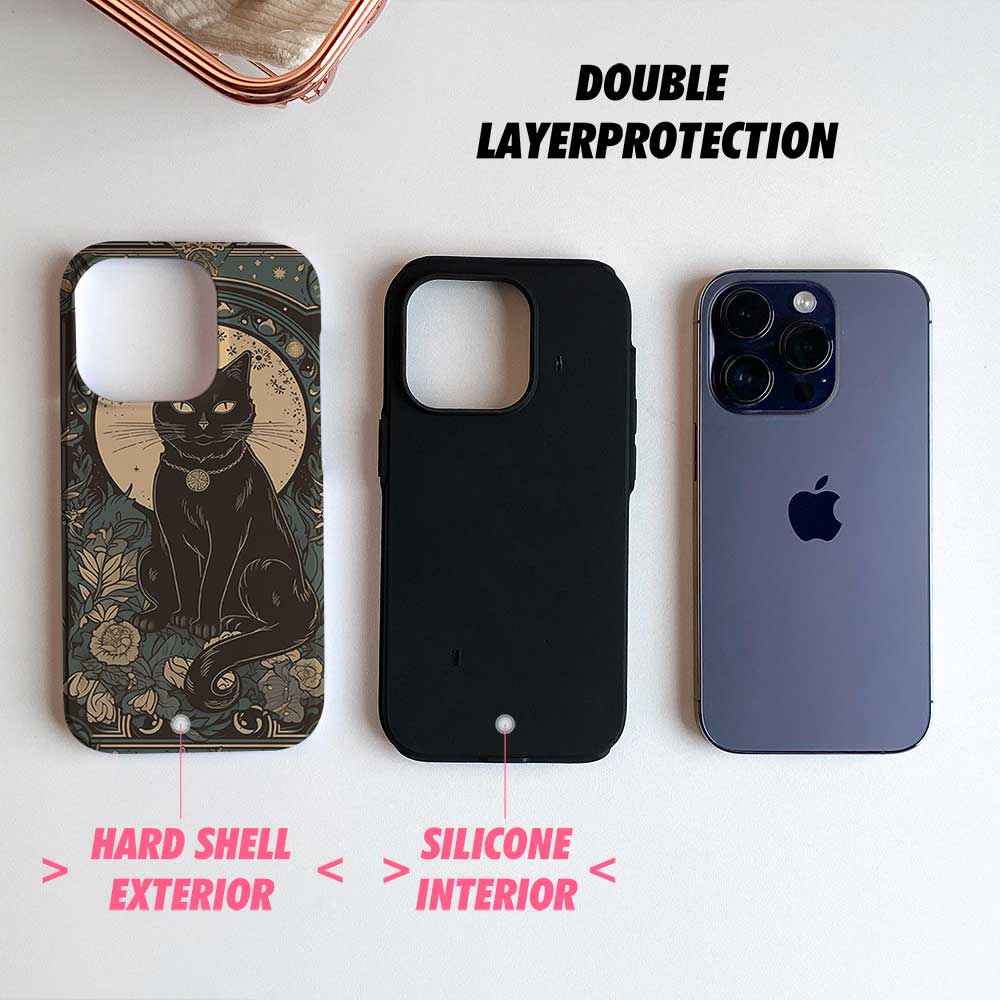 Mystical Cat - iPhone Case