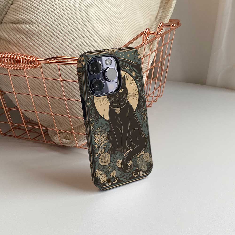 Mystical Cat - iPhone Case