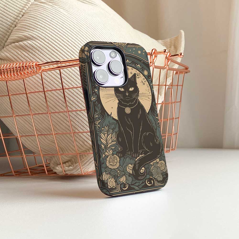 Mystical Cat - iPhone Case