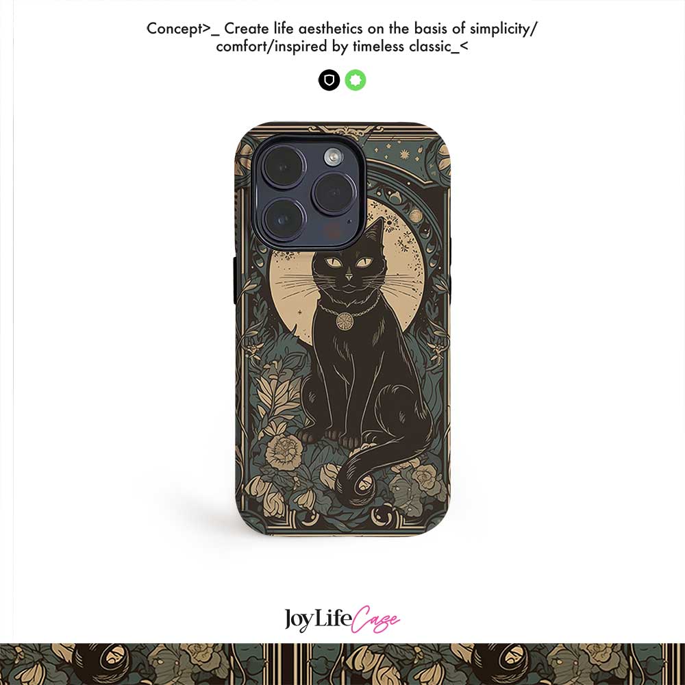 Mystical Cat - iPhone Case